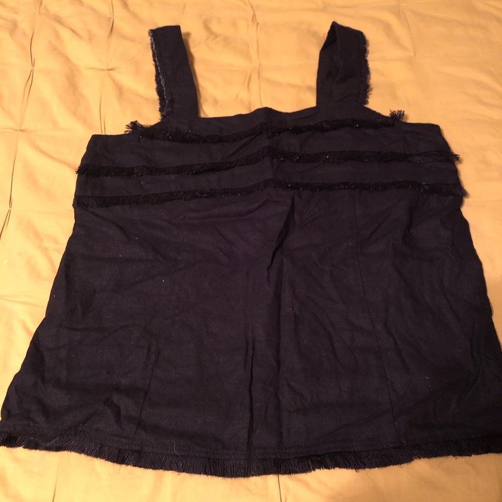 Black tank top from the Loft